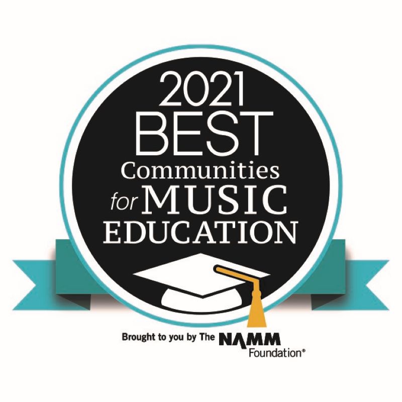 Image logo for 2021 Best Communities for Music Education